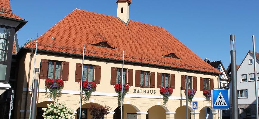 Bild vom Rathaus in Dietenheim