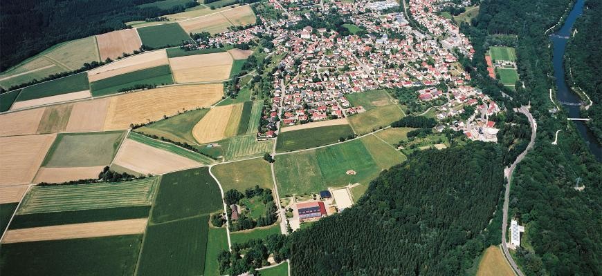 Luftbild von Regglisweiler